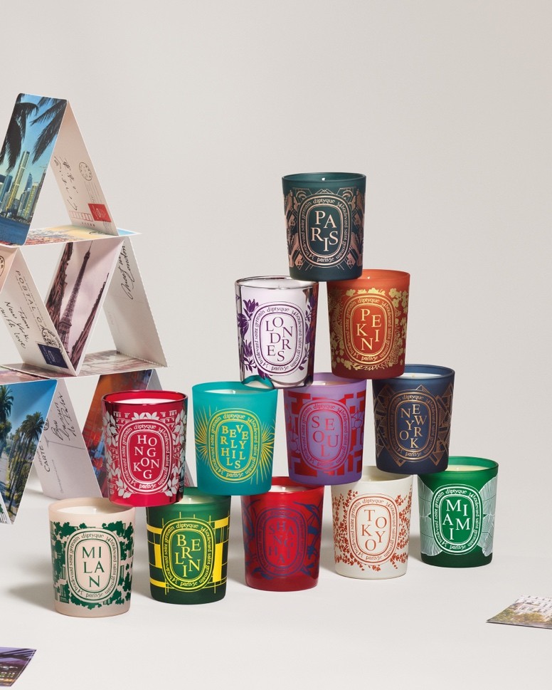 Diptyque 2026城市限定系列香氛蜡烛 前往十二城的想象之旅